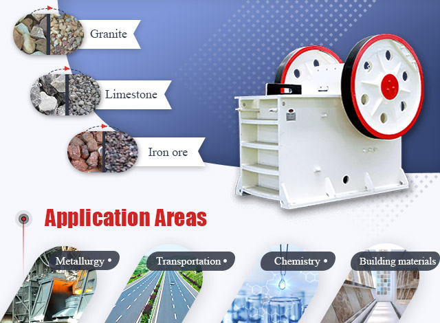 Application fields of jaw crusher