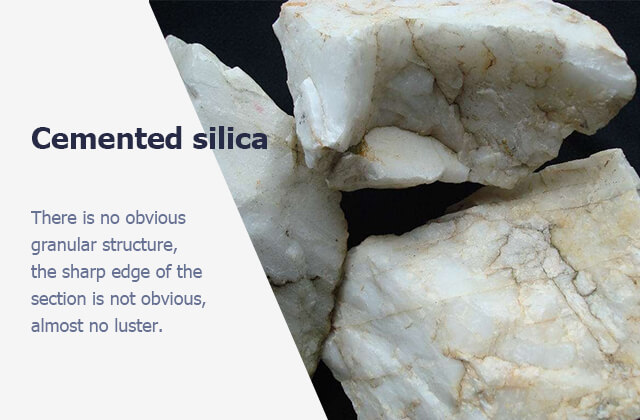 cemented silica