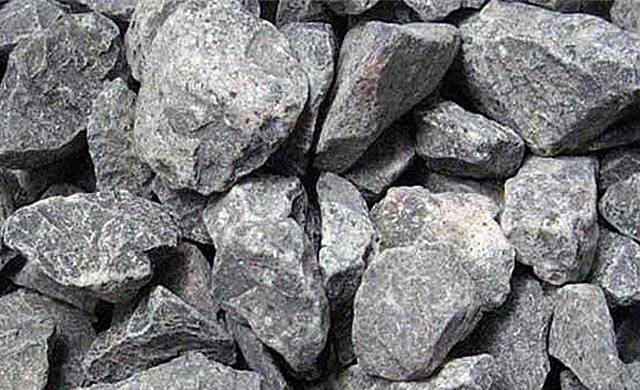 raw basalt rock