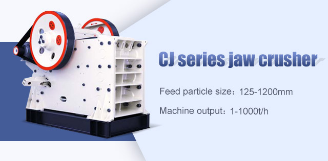 CJ series jaw crusher