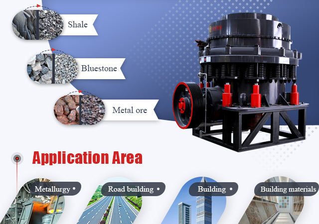 The material compound cone crusher can crush and the application area compound cone crusher can be used.