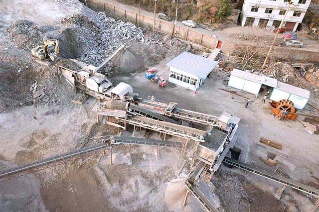 Crushers on site