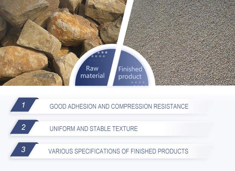 Advantages of andesite sand
