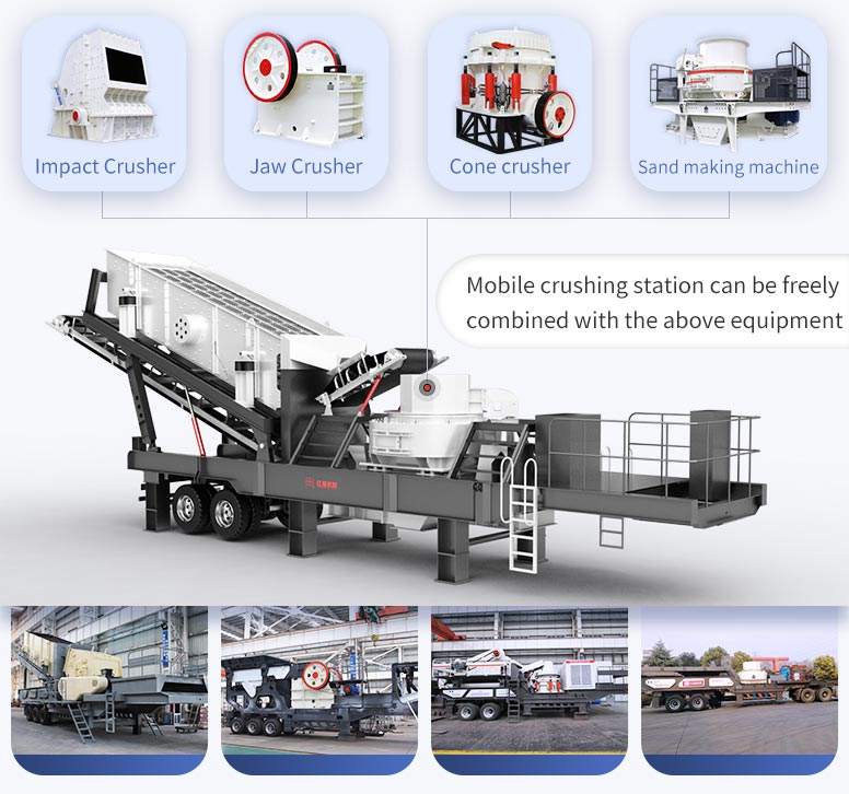 Various mobile crushing machine