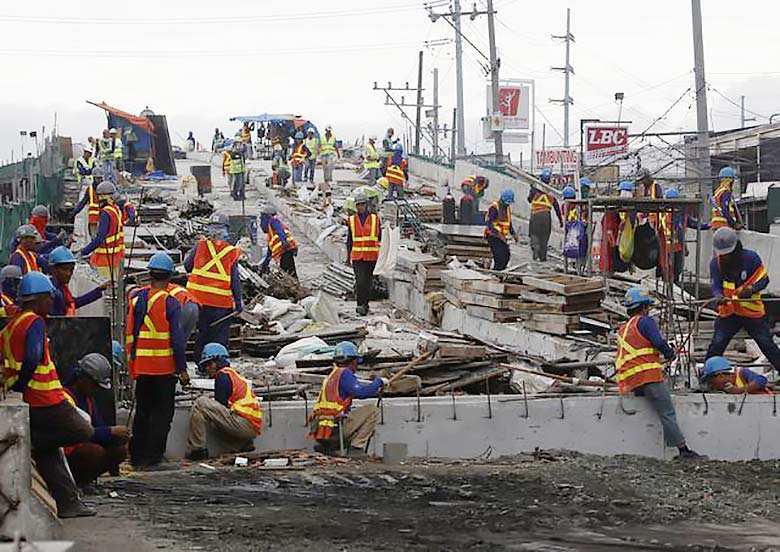 Philippine government is striving to develop infrastructure