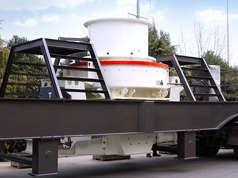 Mobile sand making machine