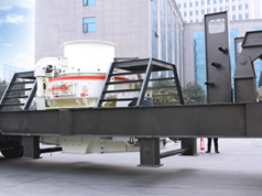 Mobile sand making machine